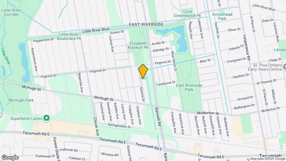 1928 Questa Dr Map and Location Details