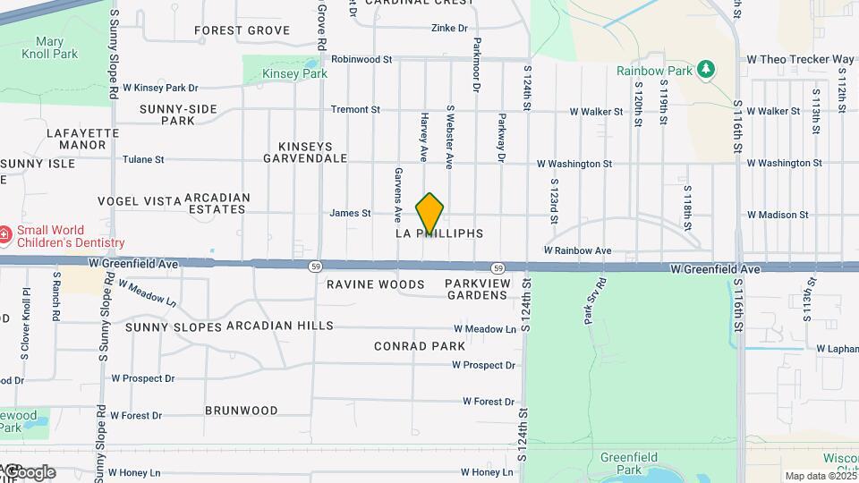 1340 Harvey Ave Mapa y Detalles de la Ubicación