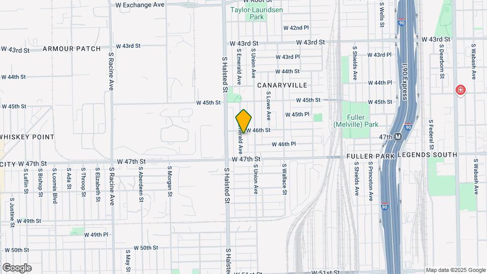 4613 S Emerald Ave Mapa y Detalles de la Ubicación