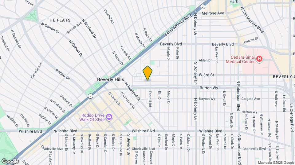 9303 Burton Wy Map and Location Details