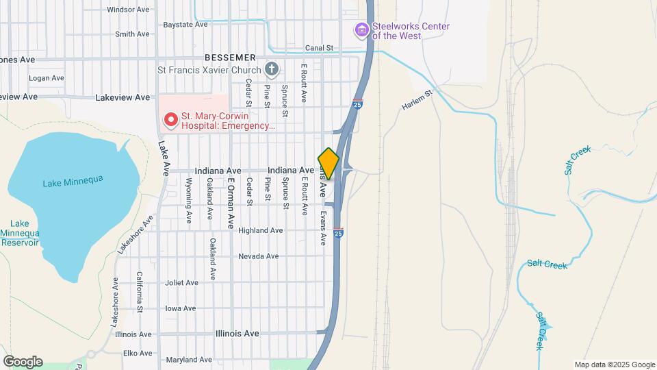 2120 E Evans Ave Map and Location Details