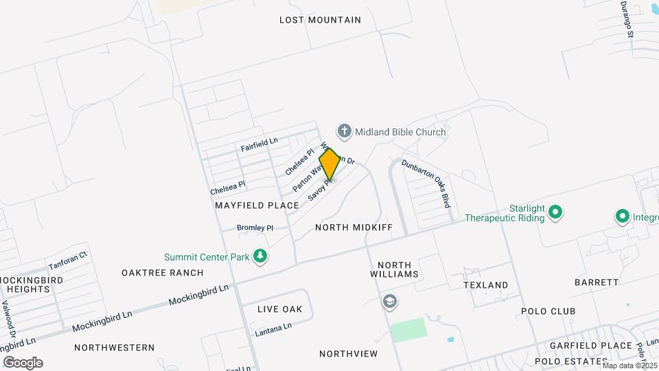 2801 Savoy Pl Map and Location Details