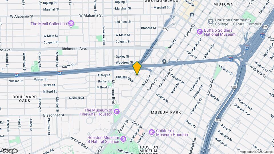 4901 Milam St Mapa y Detalles de la Ubicación