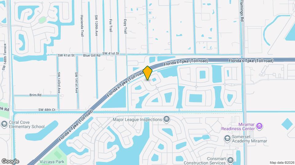 4264 SW 132nd Wy Map and Location Details