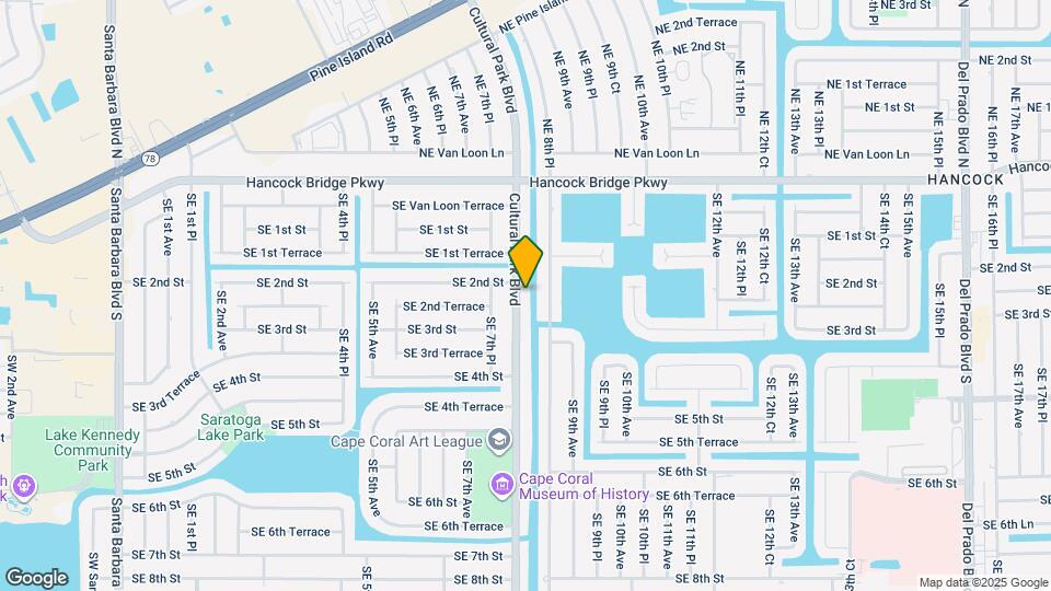 215 Cultural Park Blvd Map and Location Details