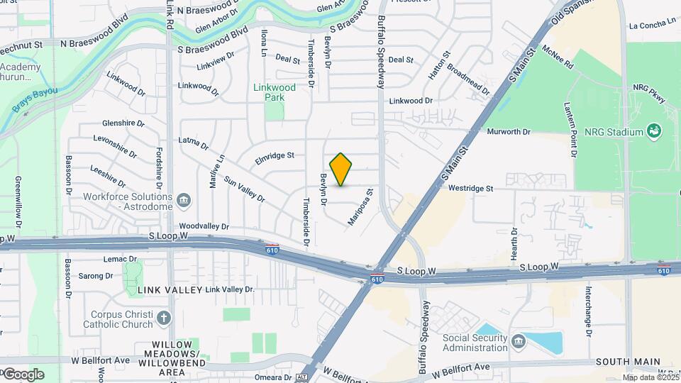 3313 Westridge St Map and Location Details