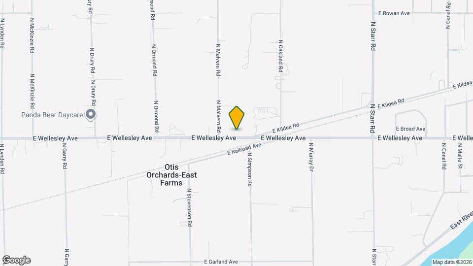 24211 E Wellesley Ave Map and Location Details