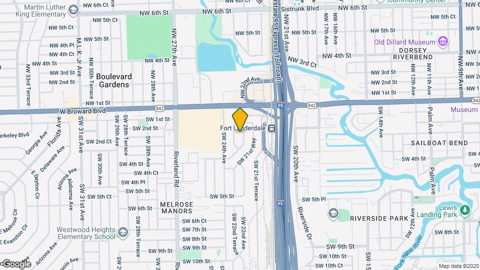 119 SW 22nd Ave Map and Location Details