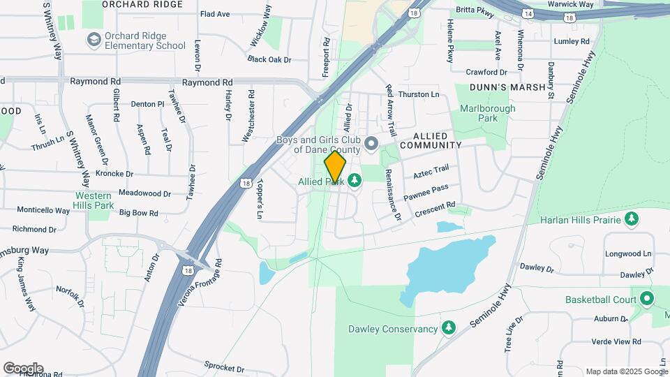 2354 Allied Dr Map and Location Details