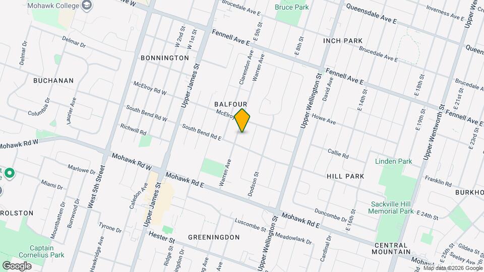 125 Warren Ave Map and Location Details