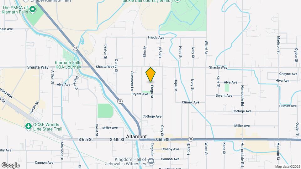 1820 Fargo St Map and Location Details