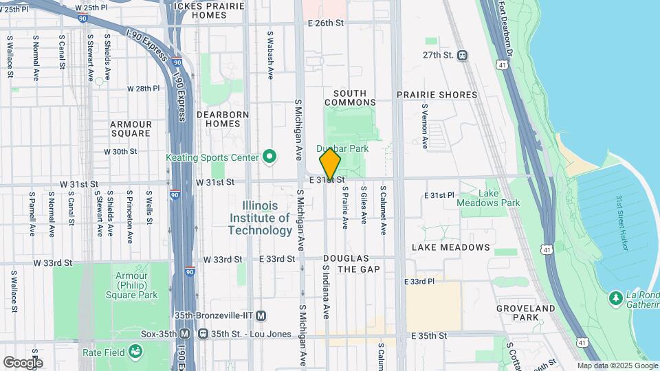 207 E 31st St Map and Location Details