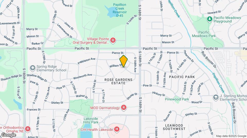 16956 Woolworth Cir Map and Location Details