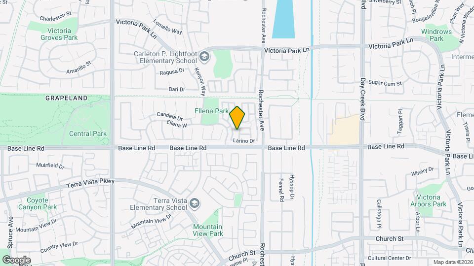 7254 Brienza Pl Map and Location Details