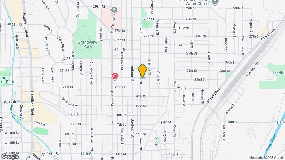 2122 Jones St Map and Location Details