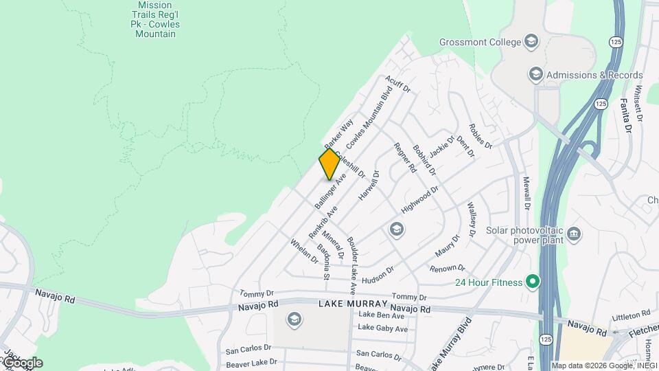 6974 Ballinger Ave Map and Location Details