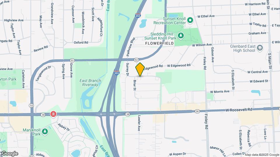 1125 Surrey Dr Map and Location Details