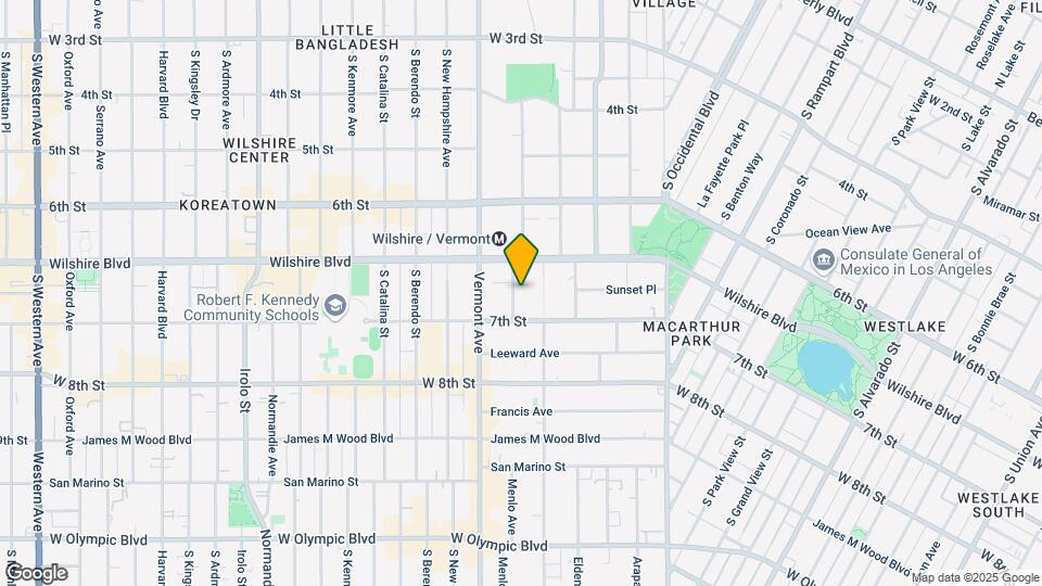 676 Shatto Pl. Mapa y Detalles de la Ubicación