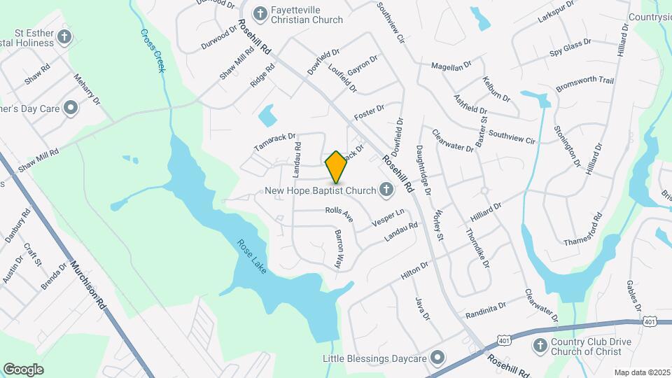 3536 Torbay Dr Map and Location Details