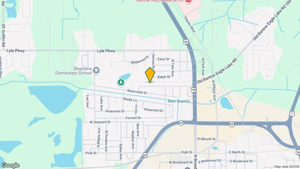 720 Manor Dr Map and Location Details