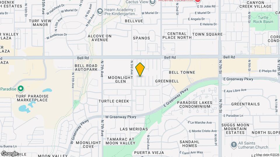 16616 N 2nd Dr Map and Location Details