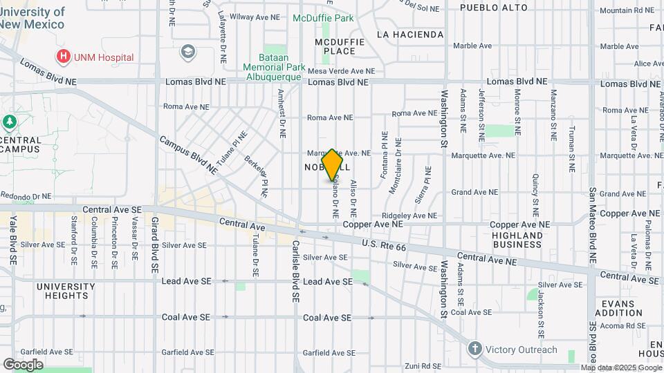 301 Solano Dr NE Map and Location Details