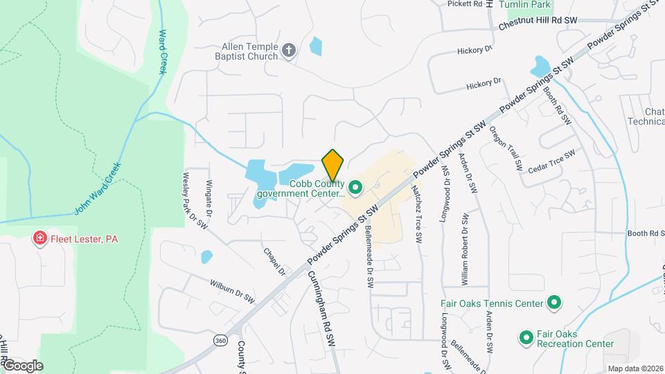 878 Lake Hollow Blvd SW Map and Location Details