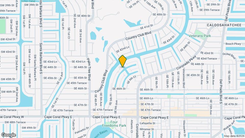 4511 SE 5th Pl Map and Location Details