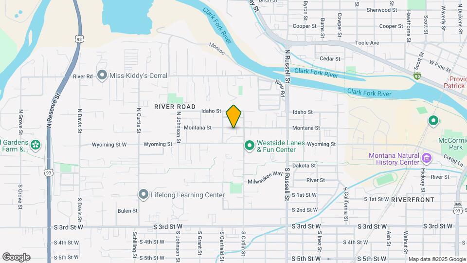 1719 Montana St Map and Location Details