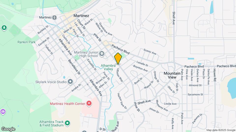 1830 Pine St Map and Location Details