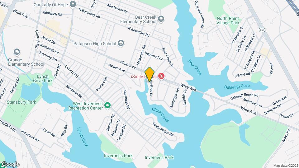 543 Bayside Dr Map and Location Details