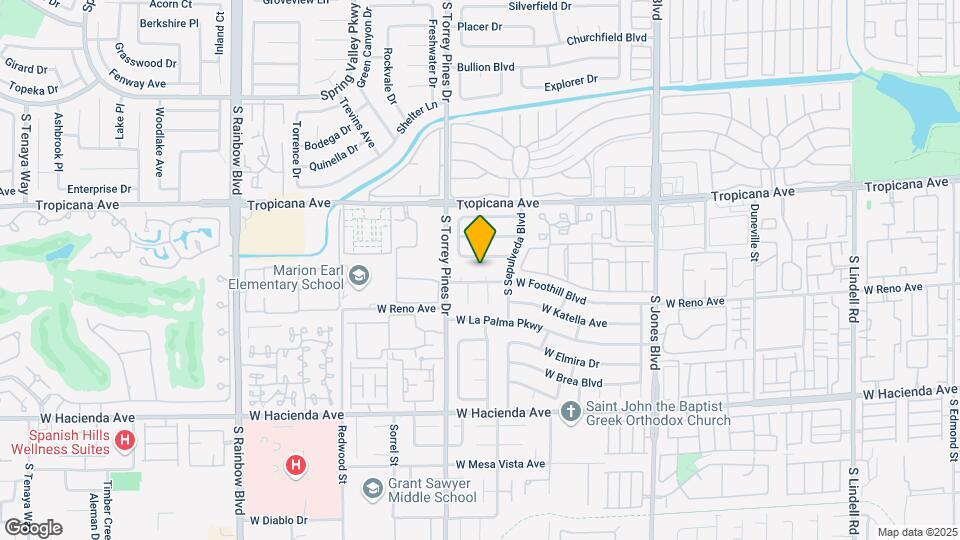 5033 Saluda Cir Map and Location Details