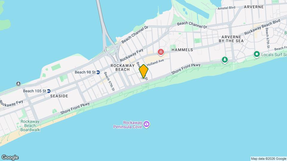 91-16 Shore Front Pkwy Map and Location Details