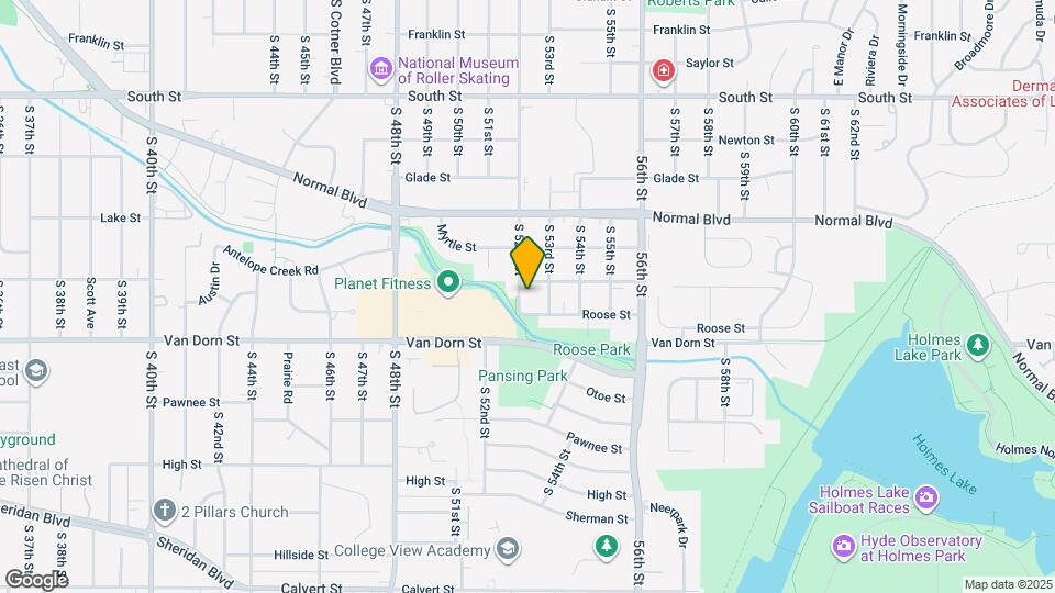 2612 S 52nd St Map and Location Details