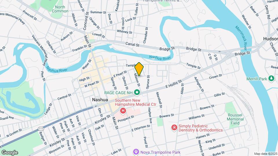 1 Worcester Mapa y Detalles de la Ubicación