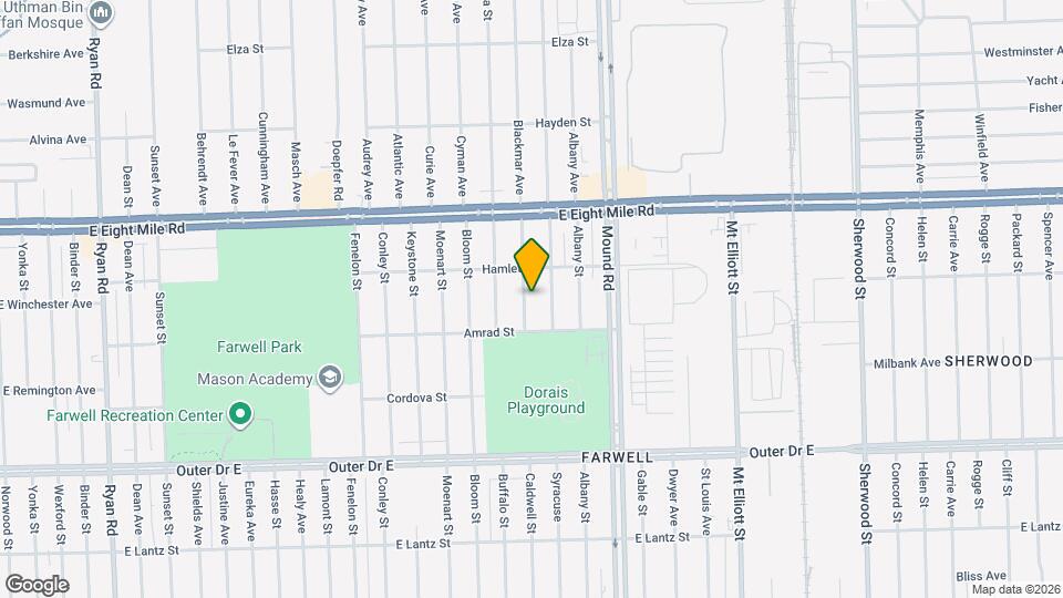 20258 Caldwell St Map and Location Details