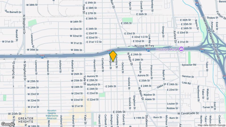 407 E 27th St Map and Location Details