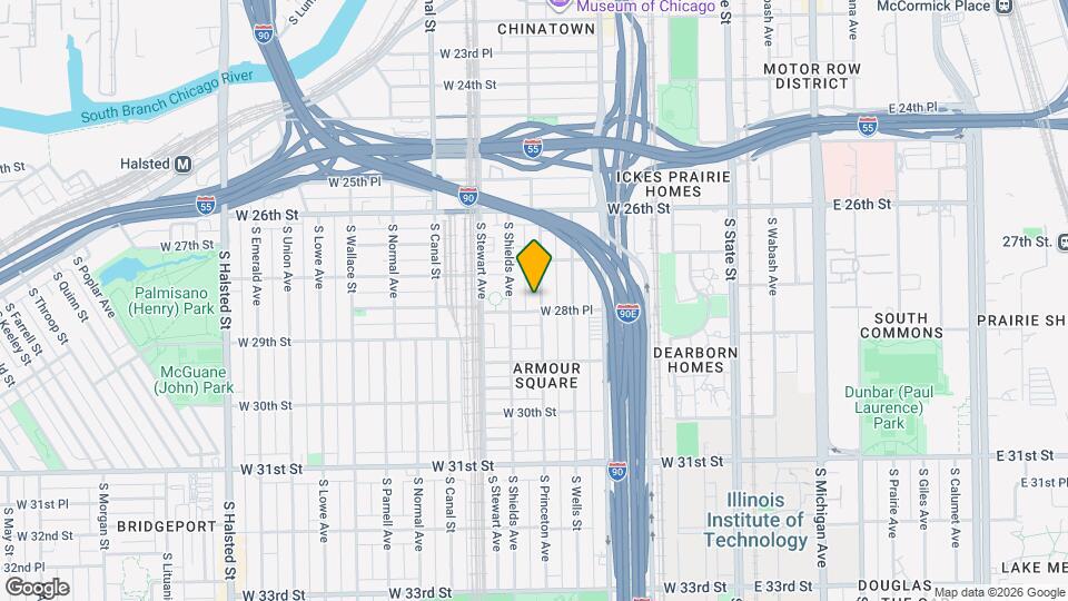 2738 S Princeton Ave Map and Location Details