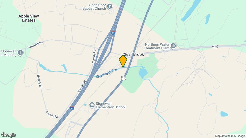 3381 Martinsburg Pike Map and Location Details