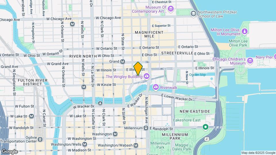 405 N WABASH, Unit 514 Mapa y Detalles de la Ubicación