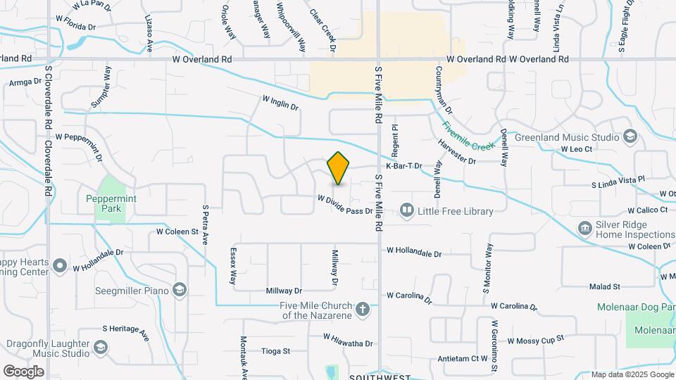 2074 S Tollgate Way Map and Location Details