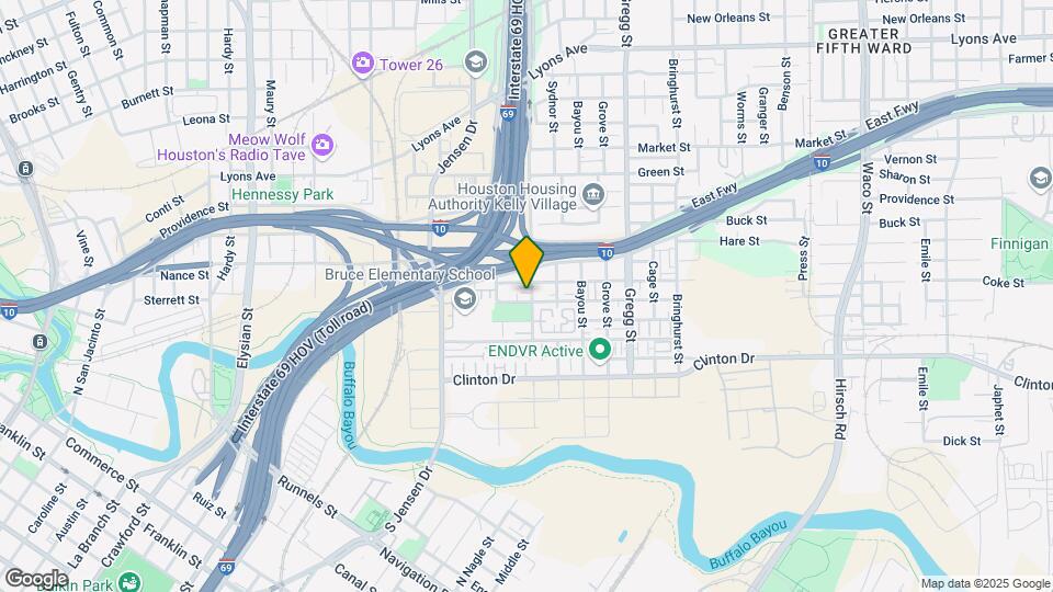 2919 Gillespie St Map and Location Details