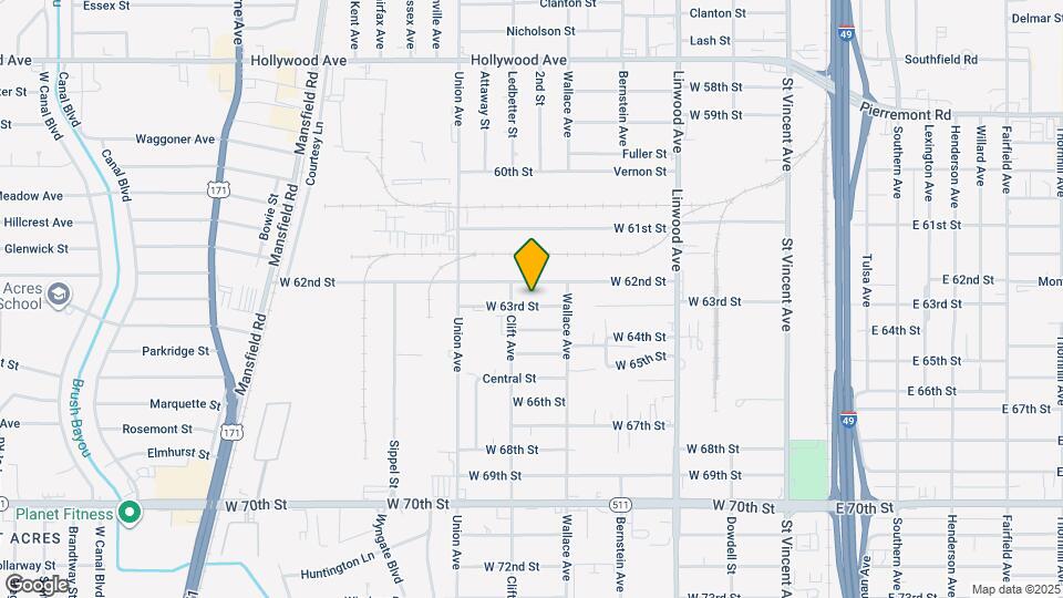 620 W 63rd St Map and Location Details