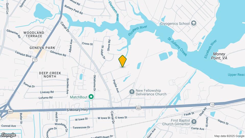 2043 Maywood St Map and Location Details