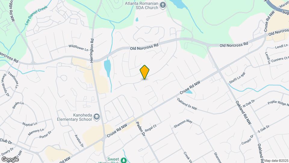 2580 Waterford Park Dr Map and Location Details