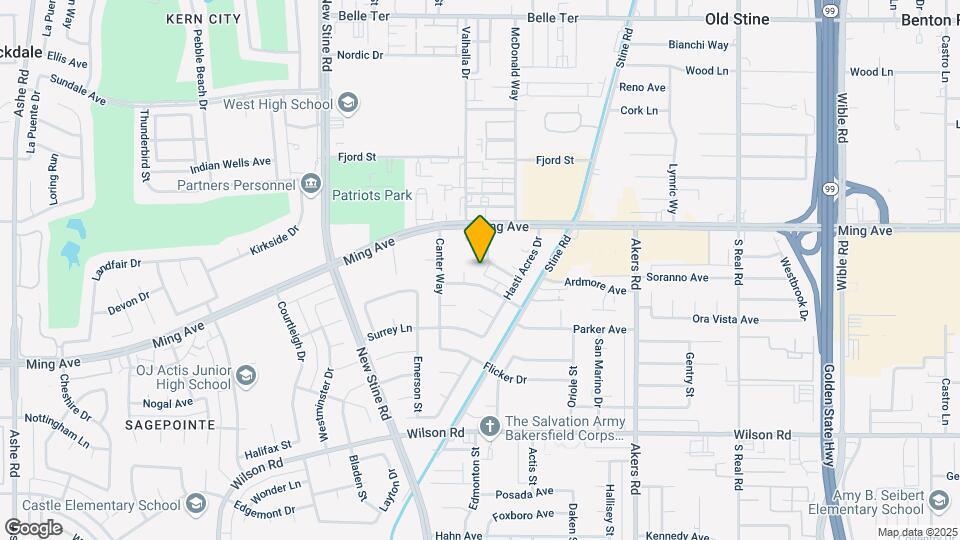 4801 Buckley Way Mapa y Detalles de la Ubicación
