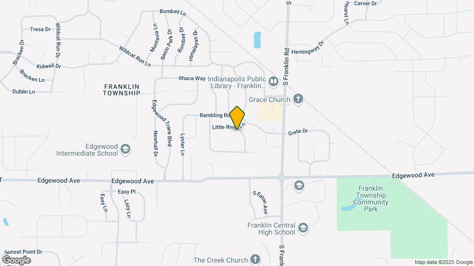 5742 Twin River Ln Map and Location Details