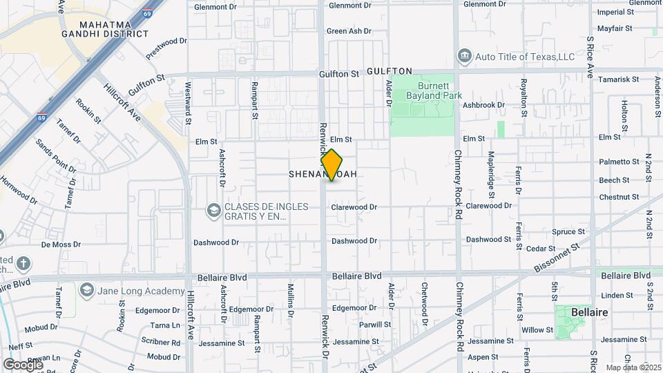 5830 Hornwood Dr Map and Location Details