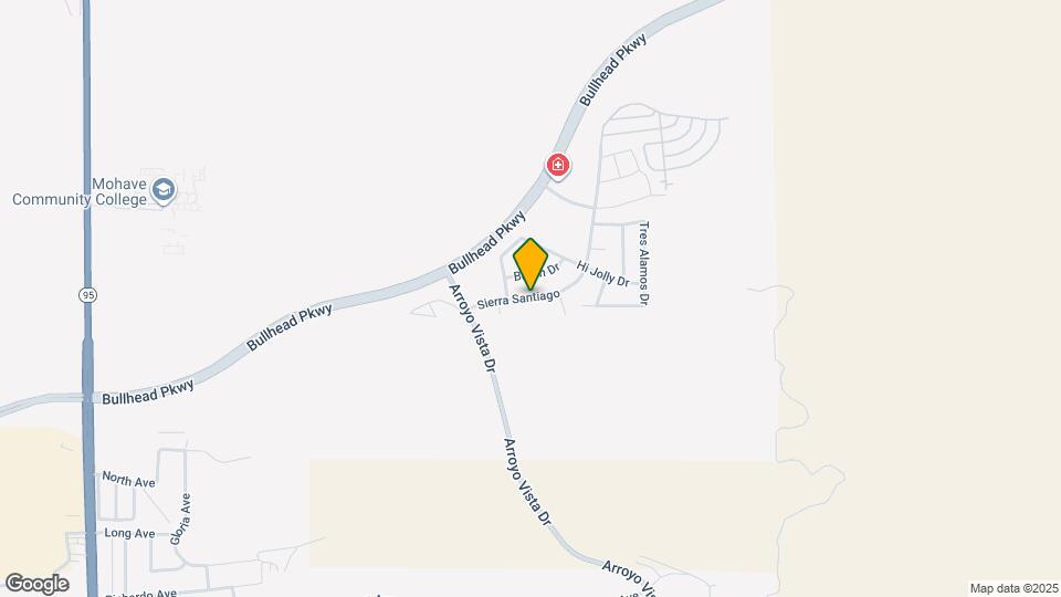 2188 Sierra Santiago Map and Location Details