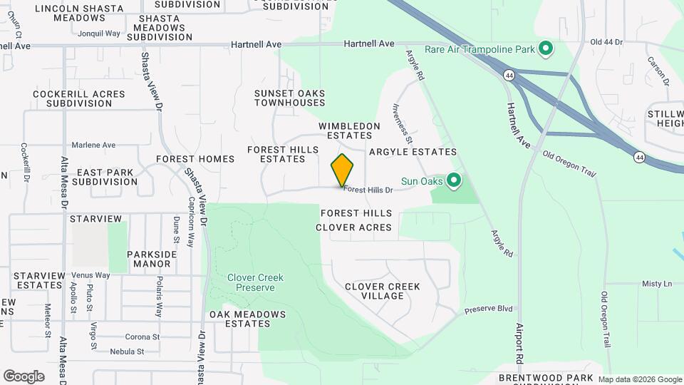3075 Forest Hills Dr Map and Location Details